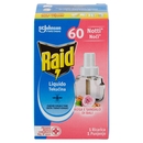 Raid Liquido Elettrico Ricarica, 60 Notti, Rosa e sandalo di Bali, 36 ml
